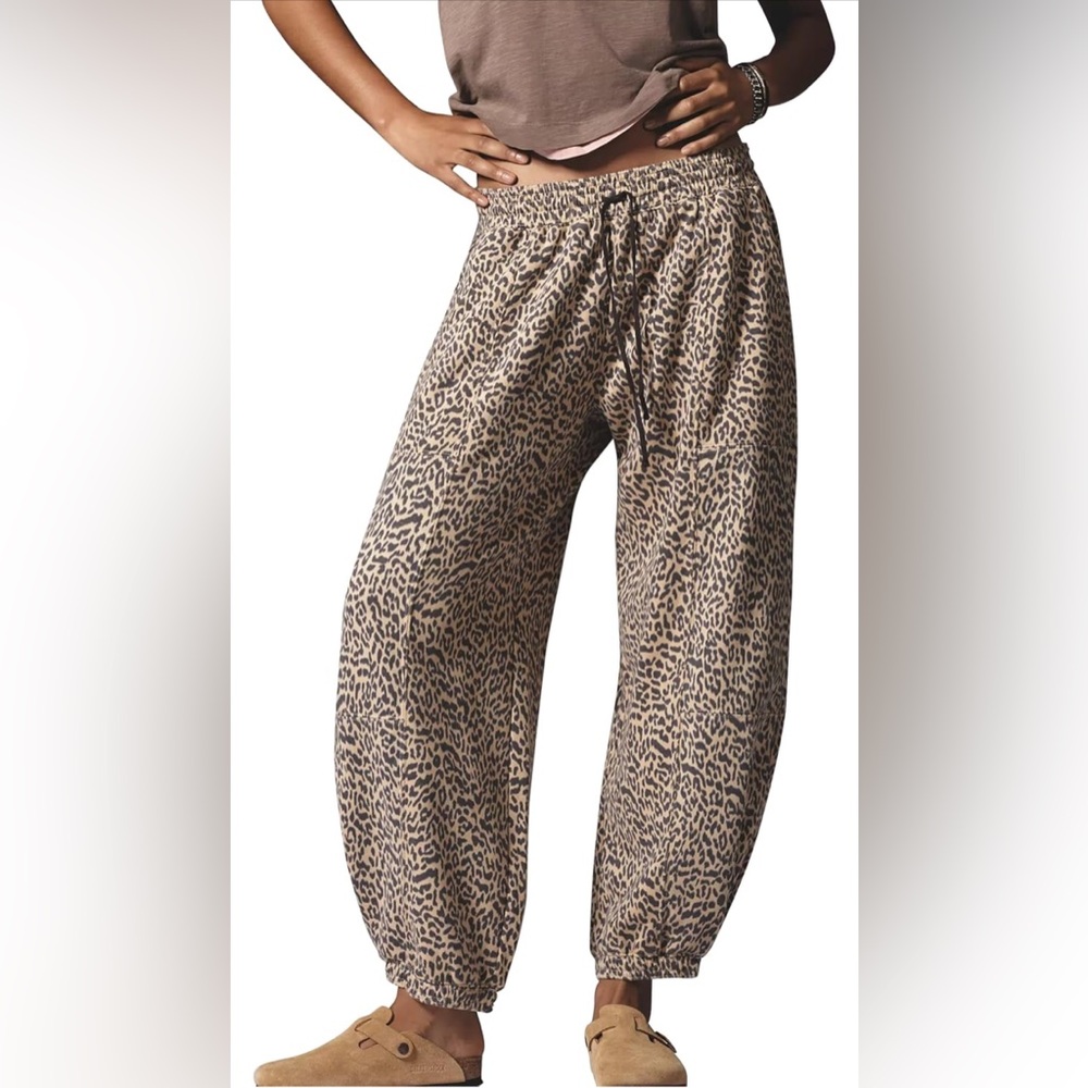 Leopard Print Women's Track Pants